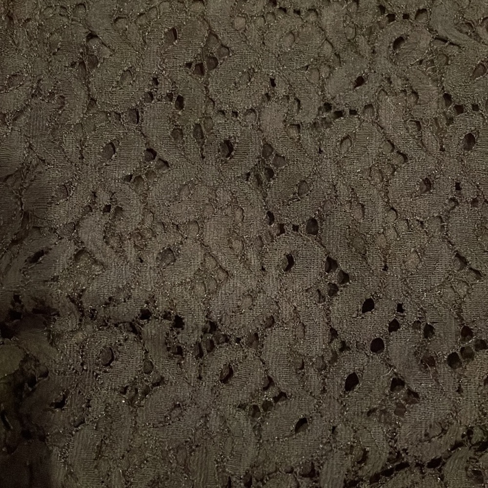 Nicole by Nicole Miller Black Lace Shorts Size 8 - Picture 3 of 6